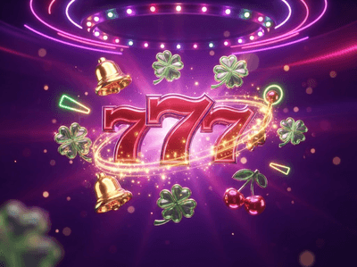 A luxurious display of online casino games and digital slots